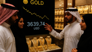 تراجع طفيف بأسعار الذهب في السعودية.. والدولار يفرض هيمنته