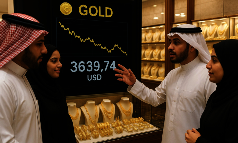 تراجع طفيف بأسعار الذهب في السعودية.. والدولار يفرض هيمنته