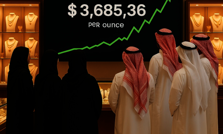 استقرار أسعار الذهب في السعودية: الأونصة عند 13,496 ريالاً