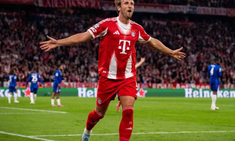 كين على أعتاب رقم قياسي جديد في الدوري الألماني