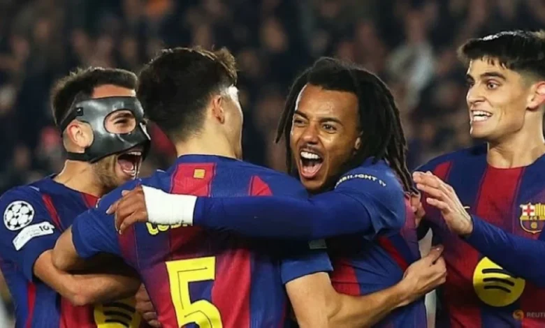 برشلونة يقلب الطاولة على فرانكفورت بثلاث دقائق