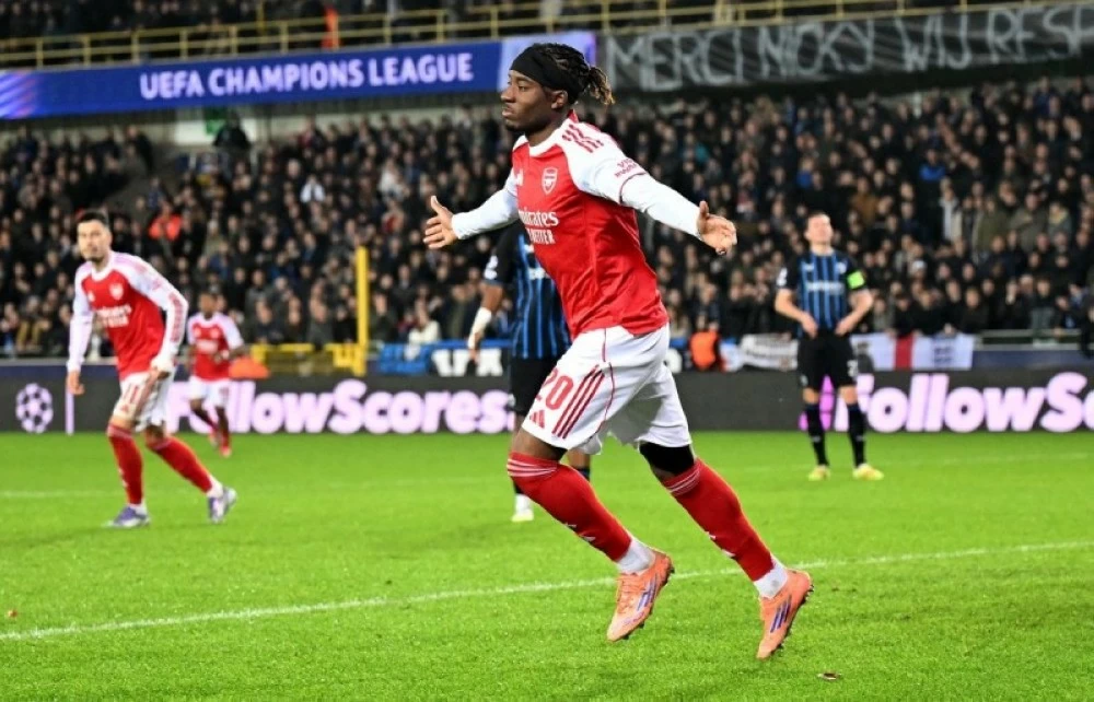 أرسنال ينهي دور المجموعات بالعلامة الكاملة في دوري الأبطال